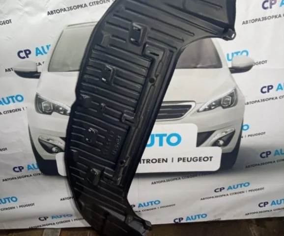 Пыльник переднего бампера левый для Citroen C4 Хэтчбек 2004-2011 на фотографиях