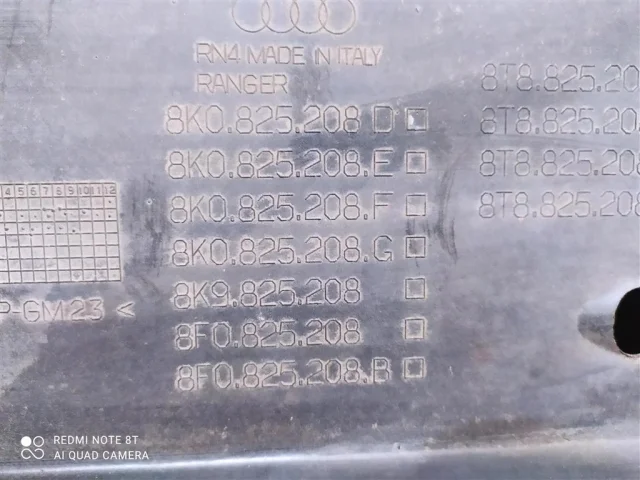 Защита днища для Audi A5 8T Sportback 2007-2016 на фотографиях