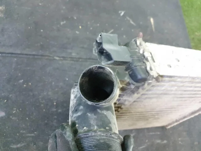 Интеркулер левый для Audi Q8 4M 2018-2023 на фотографиях