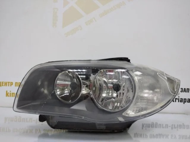 Фара левая для BMW 1er Е81 2007-2012 на фотографиях