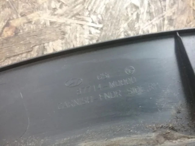 Молдинг крыла передний правый для Hyundai Creta 2 SU2 2021+ на фотографиях