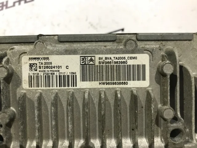 Блок управления АКПП для Citroen C4 Хэтчбек 3dr 2004-2011 на фотографиях