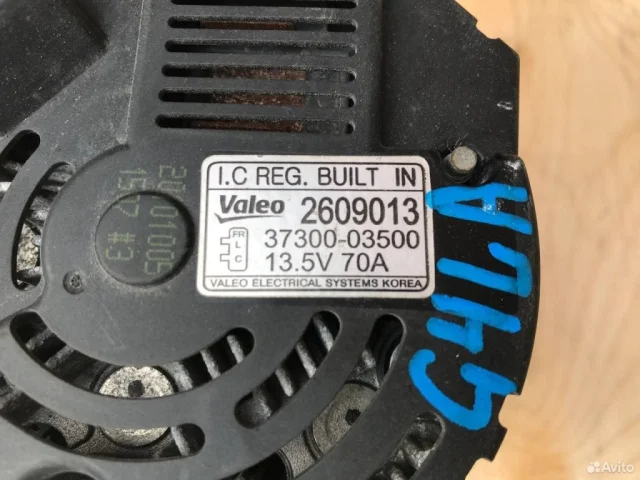 Генератор для Kia Picanto ТA 2011-2017 (3dr) на фотографиях