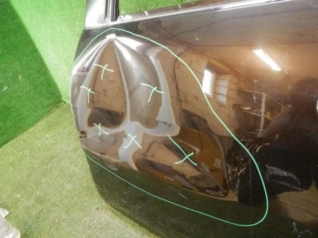 Дверь задняя левая для Renault Duster HM 2020+ на фотографиях