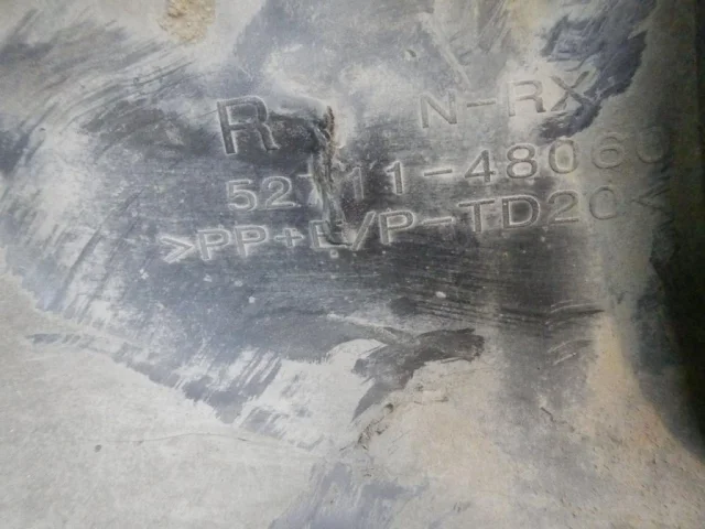 Молдинг переднего бампера правый для Lexus RX AGL10, GGL10, GLV15, GGL15, GLV10 2009-2015 на фотографиях