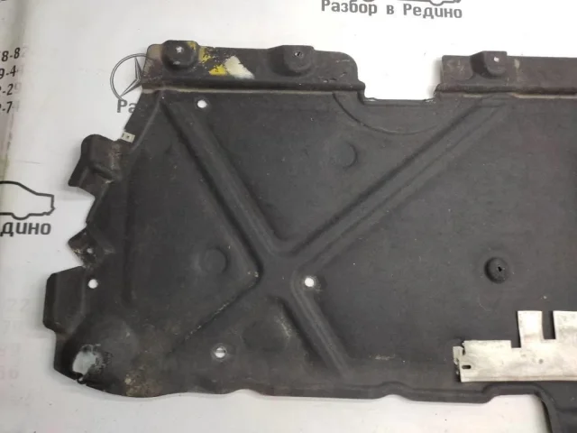 Защита днища для Mercedes-Benz S class W222 2013-2017 на фотографиях