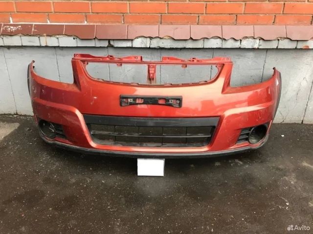 Бампер передний для Suzuki SX4 2013-2016 на фотографиях