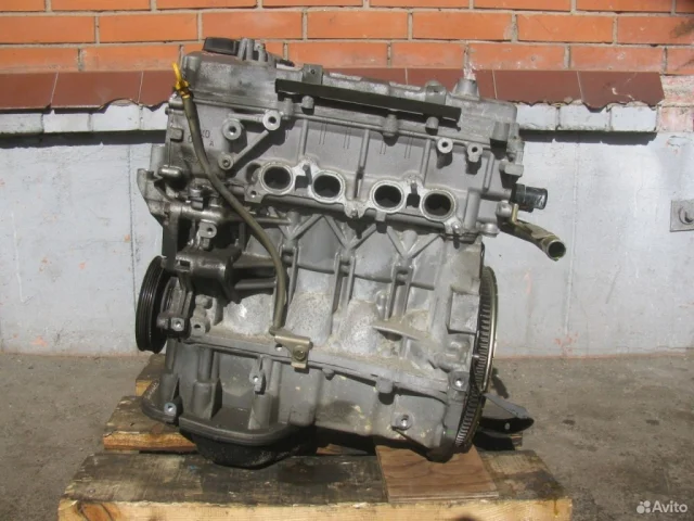 Двигатель без навесного для Mazda Familia Y12 Универсал 2007-2018 на фотографиях