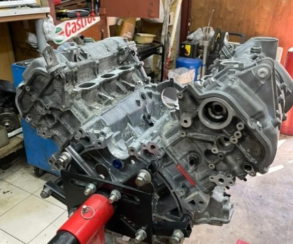 Двигатель без навесного для Porsche Macan 95B 2014-2023 на фотографиях