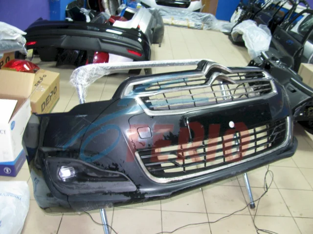 Бампер передний для Citroen C4 Седан 2010-2016 на фотографиях