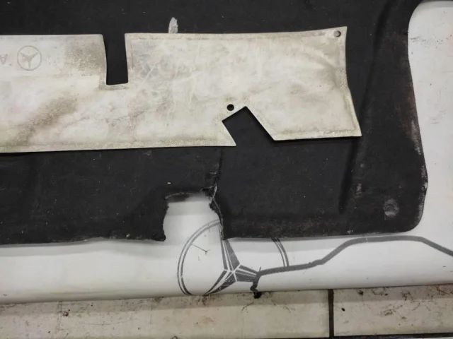 Защита днища для Mercedes-Benz S class W222 2013-2017 на фотографиях