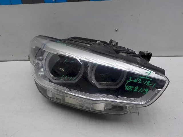 Фара левая для BMW 1er Ф20 rest.1 2015-2020 на фотографиях