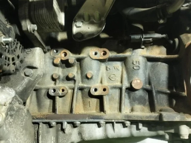 Двигатель без навесного для SsangYong Rexton Y400 2017+ на фотографиях