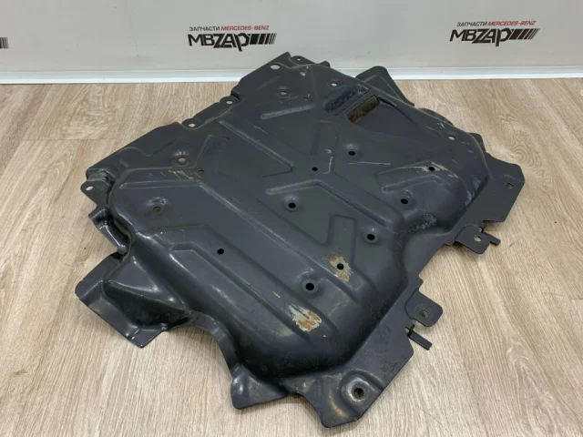 Защита картера двигателя для Mercedes-Benz S class W222 2013-2017 на фотографиях