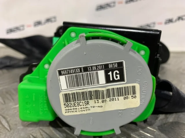 Ремень безопасности передний левый для Citroen C4 Хэтчбек 2010-2016 на фотографиях