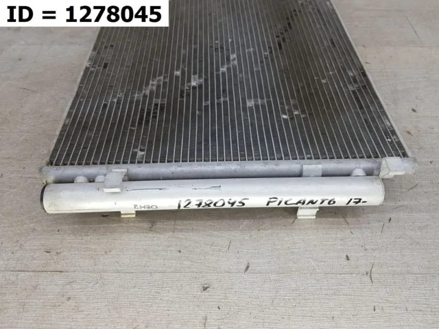 Радиатор кондиционера для Kia Picanto JA 2017-2023 на фотографиях