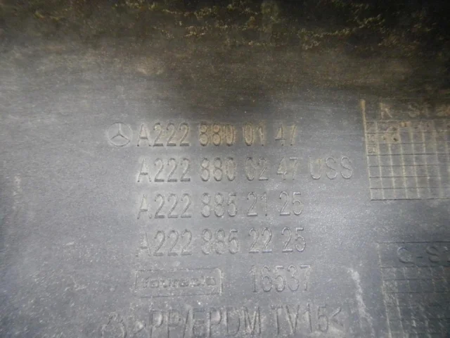 Бампер для Mercedes-Benz S class X222 Maybach 2014-2017 на фотографиях