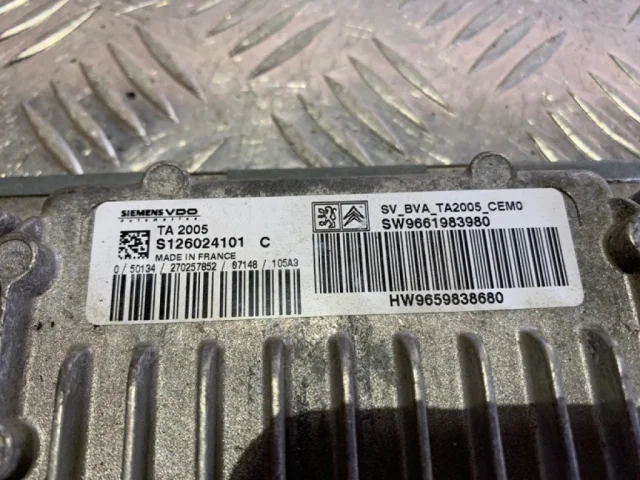 Блок управления АКПП для Citroen C4 Хэтчбек 3dr 2004-2011 на фотографиях