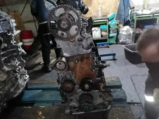Двигатель без навесного для Citroen Berlingo 1 M49 Минивэн 1996-2002 на фотографиях