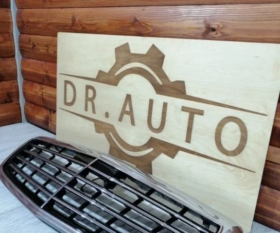 Решетка переднего бампера для Mercedes-Benz S class W222 2013-2017 на фотографиях