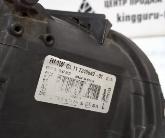 Фара левая для BMW 1er Е81 2007-2012 на фотографиях