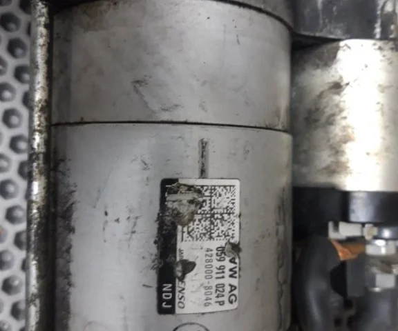 Стартер для Audi A7 4G 2010-2014 на фотографиях