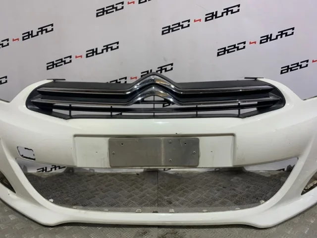 Бампер передний для Citroen C4 Седан 2010-2016 на фотографиях