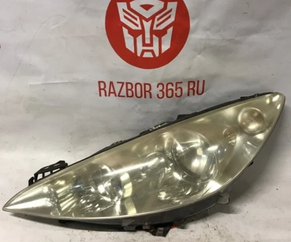 Фара левая для Peugeot 308 SW T7 2007-2014 на фотографиях