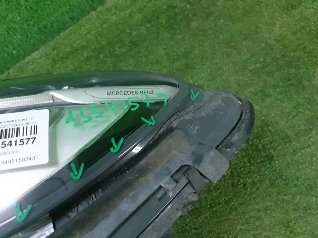 Фары для Mercedes-Benz S class C217 2014-2017 на фотографиях