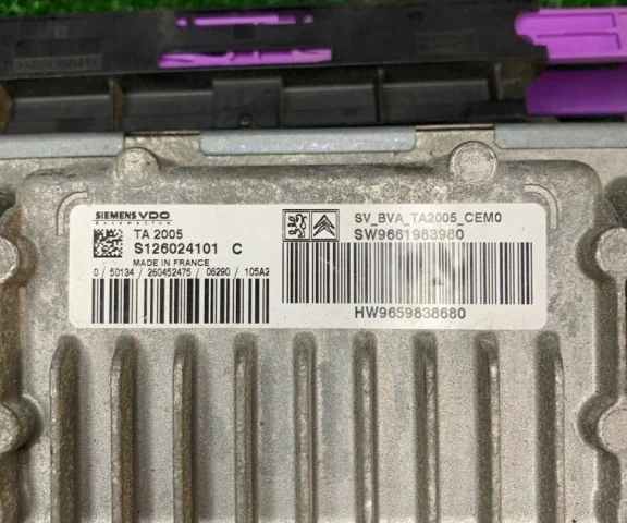 Блок управления АКПП для Citroen C4 Хэтчбек 3dr 2004-2011 на фотографиях