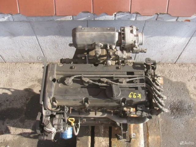 Двигатель для Hyundai Accent 2 Хэтчбек LC 2000-2005 на фотографиях