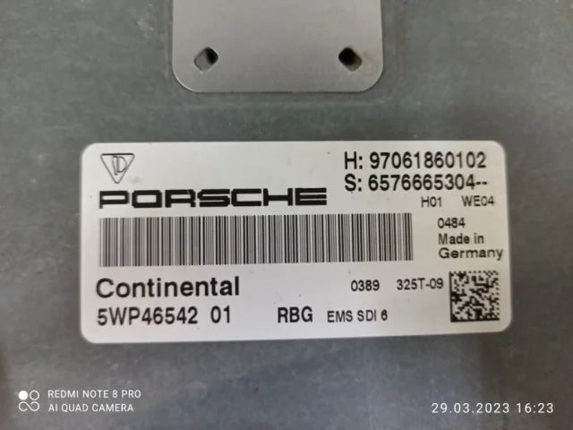 Блок управления двигателем для Porsche Panamera 970 2009-2013 на фотографиях