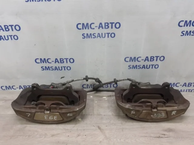 Суппорт передний левый для Audi A6 C7 2010-2018 на фотографиях