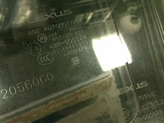 Стекло двери переднее левое для Lexus RX GGL10,15,16W, GYL10,15,16W (JDM) 2009-2014 на фотографиях