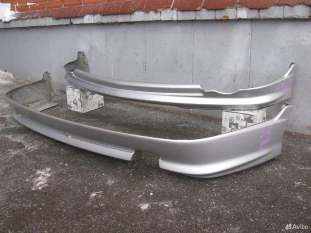 Накладка переднего бампера для Suzuki Liana Хэтчбек RC 2001-2008 на фотографиях