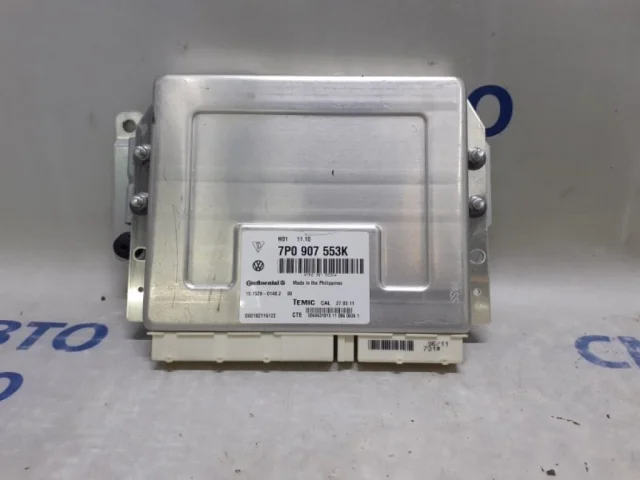 Блок управления пневмоподвеской для Volkswagen Touareg II (7P5) 2010-2014 на фотографиях