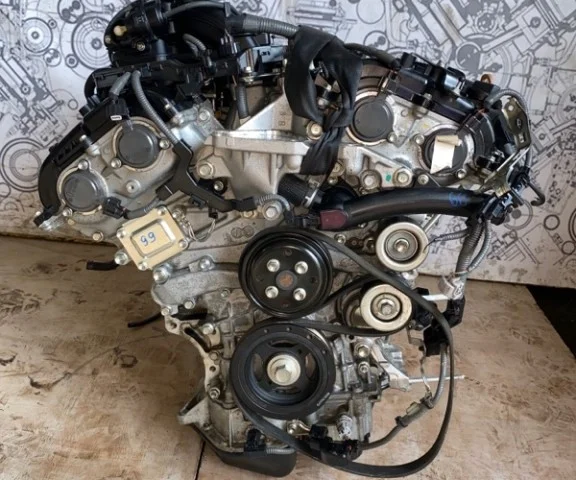 Двигатель без навесного для Toyota Camry XV70 rest 2021+ на фотографиях