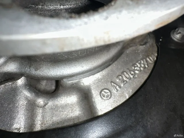 Ступица колеса задняя левая для Mercedes-Benz S class W223 2021+ на фотографиях