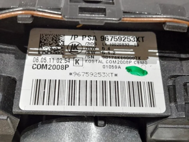 Подрулевой шлейф для Citroen C4 Седан 2010-2016 на фотографиях