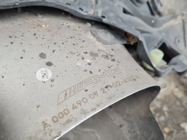 Бампер задний для Mercedes-Benz C class C205 2014-2020 на фотографиях