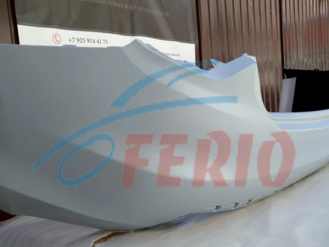 Бампер задний для Citroen C4 Седан 2010-2016 на фотографиях