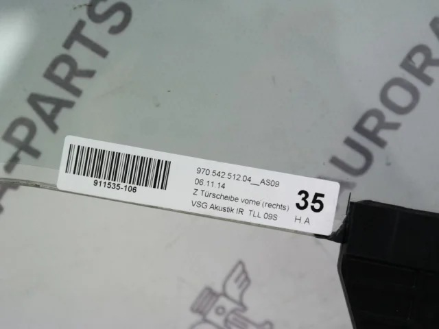 Стекла и зеркала для Porsche Panamera 970 rest 2013-2016 на фотографиях