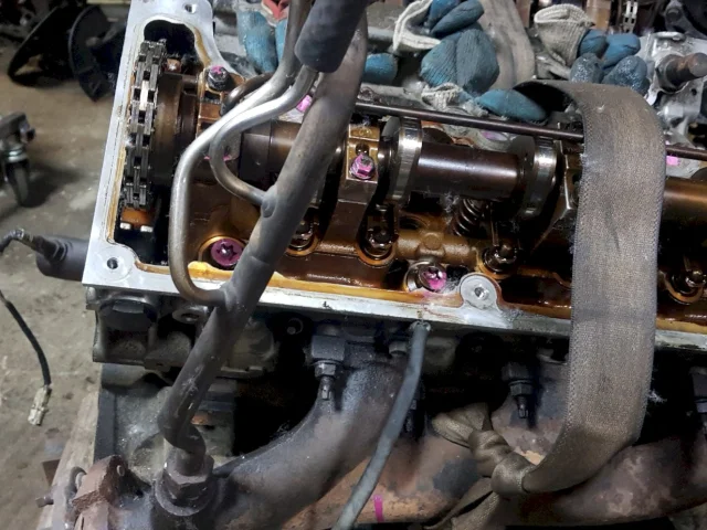 Двигатель без навесного для Ford Explorer UN152 2001-2005 на фотографиях