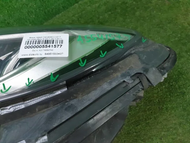 Фары для Mercedes-Benz S class C217 2014-2017 на фотографиях