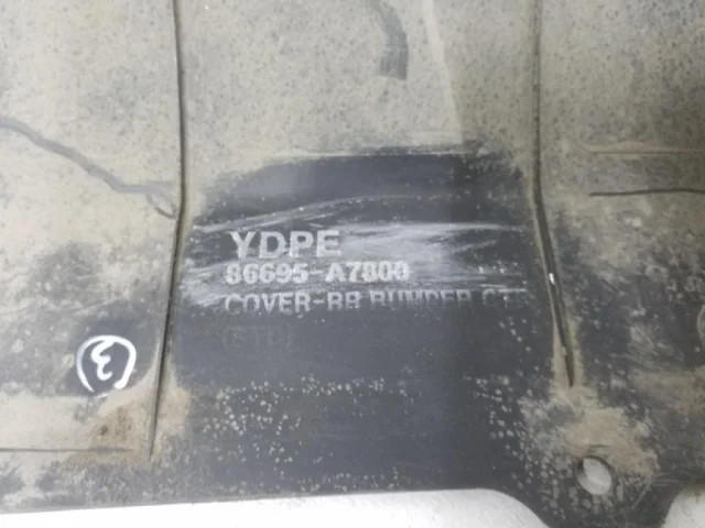 Фартук (спойлер) заднего бампера для Kia Cerato YD 2016-2020 rest. на фотографиях