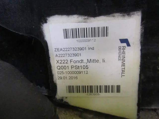 Дверь задняя левая для Mercedes-Benz S class W222 2013-2017 на фотографиях