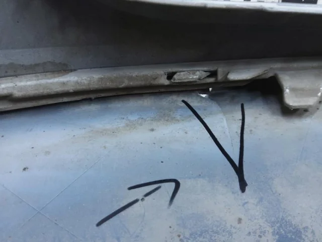 Бампер передний для Porsche Panamera Универсал 2017-2024 на фотографиях