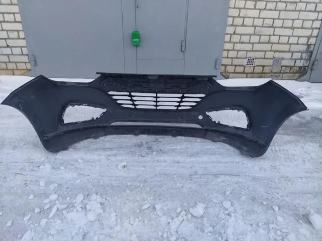 Бампер передний для Hyundai Tucson LM 2009-2015 на фотографиях