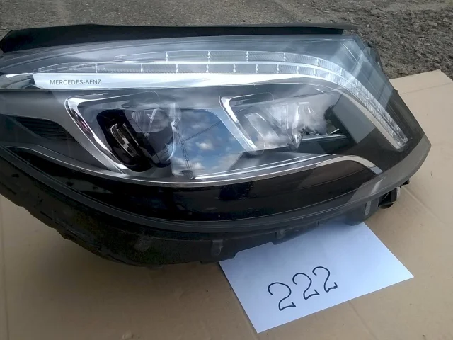 Фара правая для Mercedes-Benz S class W222 2013-2017 на фотографиях