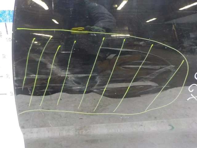 Дверь задняя левая для Audi A4 B9 2015+ на фотографиях